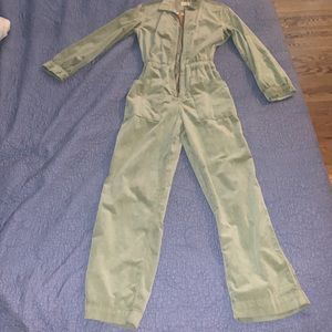 Bellerose Green Corduroy Jumpsuit